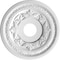 Ekena Millwork Baltimore PVC Medallion (Canopies up to 6 1/2"), 16"OD x 3 1/2"ID x 1"P, Metallic Rust CMP16BADRU - alternate 2